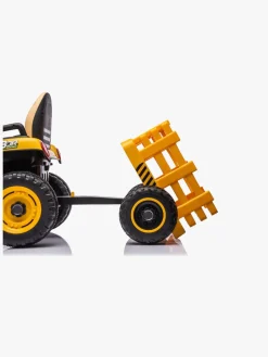 Alex's Garage Eltraktor med Trailer, Gul