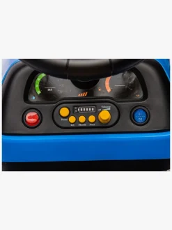 Alex's Garage Eltraktor med Trailer, Blå