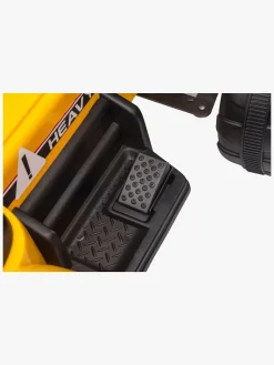 Alex's Garage Eltraktor med Front Loader, Gul