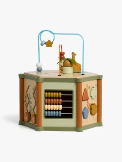 Alice & Fox Aktivitetslegetøj Heksagon Safaridyr