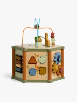 Alice & Fox Aktivitetslegetøj Heksagon Safaridyr