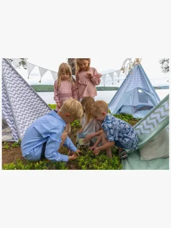 Alice & Fox Legetelt Tipi, Grøn/Hvid