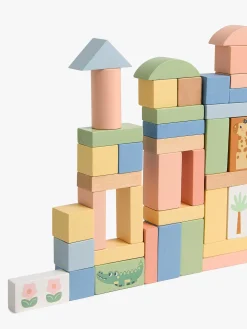 Alice & Fox Træklodser Safaridyr 120 Stk.