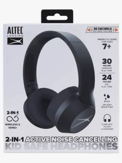 Altec Lansing Høretelefoner Trådløse ANC 2-i-1, Sort