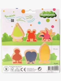 Babblarna Figursæt Træ 6 Stk.