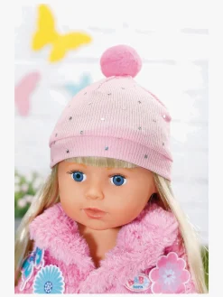 Baby Born Dukketøj Frakke 43 cm, Lyserød