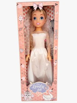 Bambolina Dukke Brud 80 cm