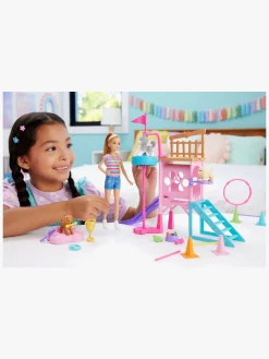 Barbie and Stacie to the Rescue Legesæt med Dukke Hundelegeplads