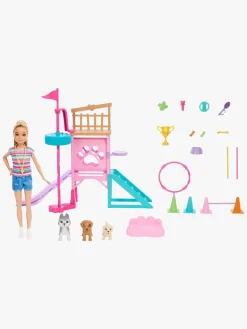 Barbie and Stacie to the Rescue Legesæt med Dukke Hundelegeplads