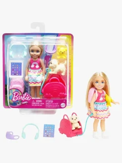 Barbie Chelsea Travel Dukkesæt med Hundehvalp