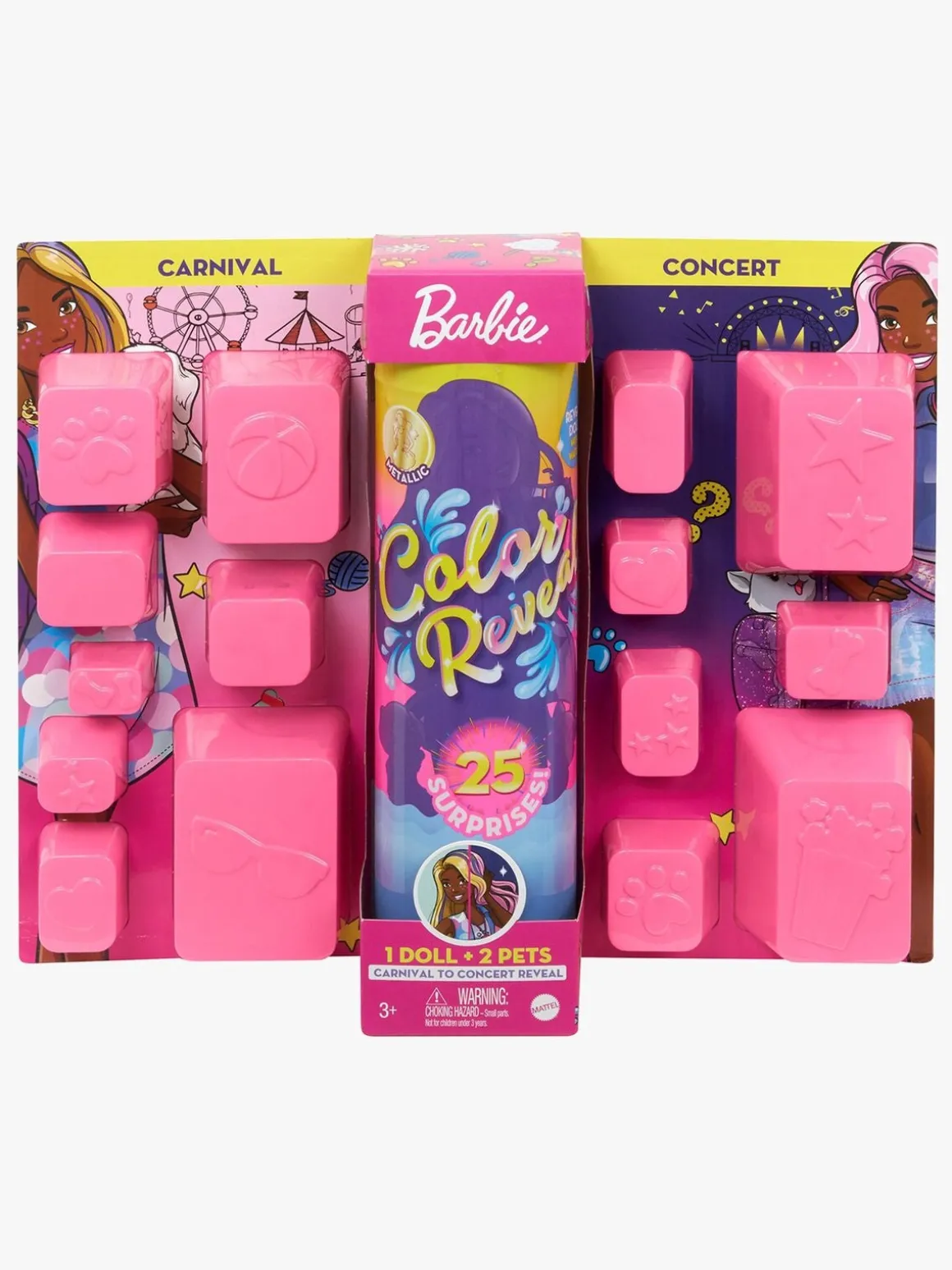 Barbie Color Reveal Carnival To Concert Dukke