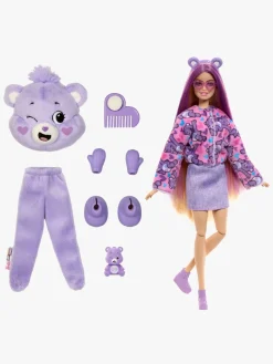 Barbie Cutie Reveal Dukke Care Bears, Lilla