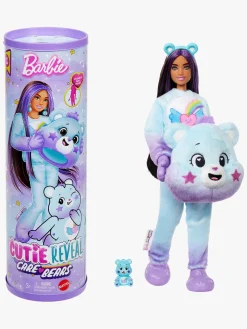 Barbie Cutie Reveal Dukke Care Bears, Lilla