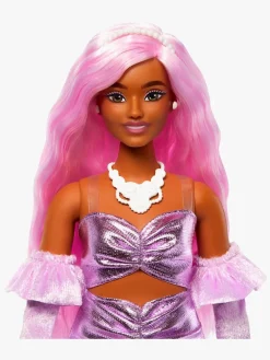 Barbie Deluxe Style Dukke Lyserødt Hår