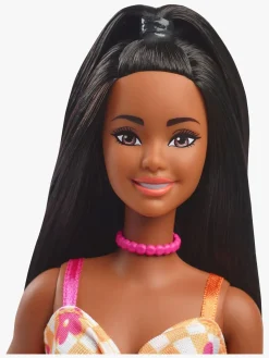 Barbie Fashionista Dukke i Ternet Kjole