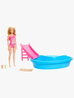 Barbie Legesæt Dukke & Pool