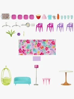 Barbie Malibu Feriehus med Møbler & Tilbehør