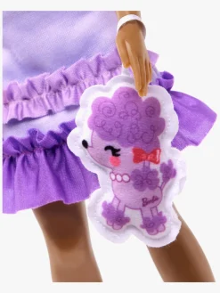 Barbie My First Dukke Brunt Hår med Puddel