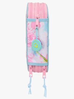 Barbie Penalhus med 3 Rum, Lyserød/Lyseblå