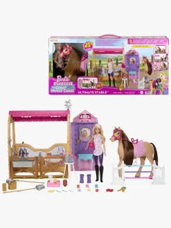 Barbie Ultimate Stald med Dukke & Hest
