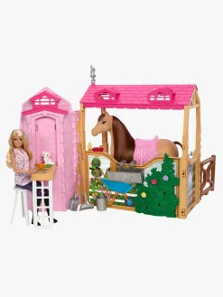 Barbie Ultimate Stald med Dukke & Hest