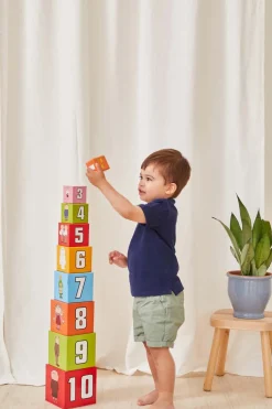 Barbo Toys Alfons Åberg Stableklodser 10 Stk.