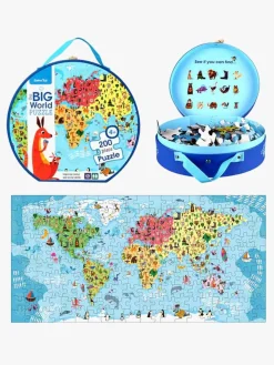 Barbo Toys  Vores Store Puslespil Verden 200 Brikker