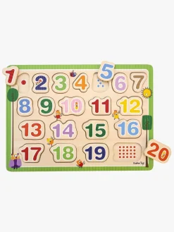 Barbo Toys Wacky Wonders Træpuslespil Tal 20 Dele