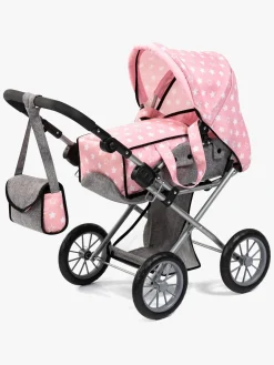 Bayer Design Combi Dukkevogn City, Grå/Lyserød