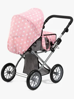 Bayer Design Combi Dukkevogn City, Grå/Lyserød