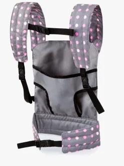 Bayer Design Dukkebæresele Deluxe, Grå/Lyserød