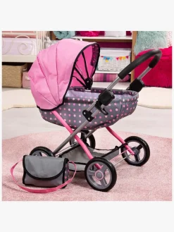 Bayer Design Dukkevogn Cosy, Grå/Lyserød