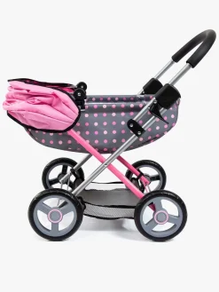 Bayer Design Dukkevogn Cosy, Grå/Lyserød