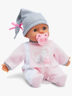 Bayer Design Piccolina Interaktiv Dukke 38 cm, Lyserødt Lam