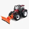 Bburago 1:32 Valtra Farm Traktor N174 med Sneplov