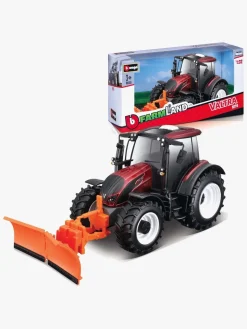Bburago 1:32 Valtra Farm Traktor N174 med Sneplov