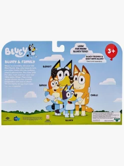 Bluey & Family Figurer 4-pak