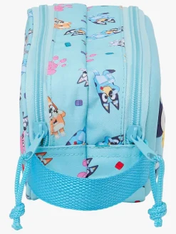 Bluey 3D Dobbelt Penalhus, Lyseblå