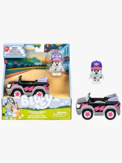 Bluey Figur med Transportmiddel Muffin