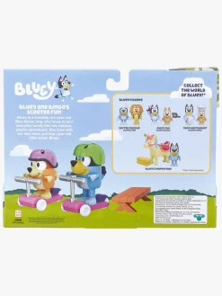Bluey Figursæt Bluey & Bingo med Løbehjul