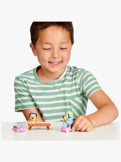 Bluey Figursæt Bluey & Bingo med Løbehjul