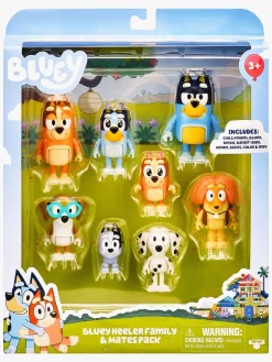 Bluey Figursæt Familie & Venner 8-pak