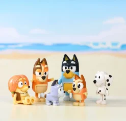 Bluey Figursæt Familie & Venner 8-pak