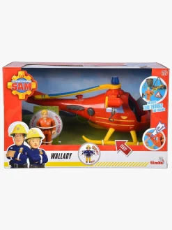 Brandmand Sam Helikopter med Figur Wallaby