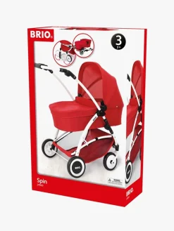 BRIO 24900000 Dukkevogn Spin, Rød