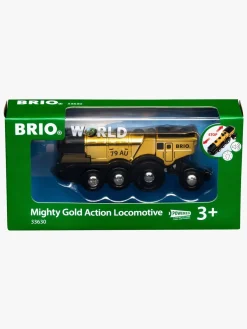 BRIO 33630 Mighty Action-Lokomotiv Guld