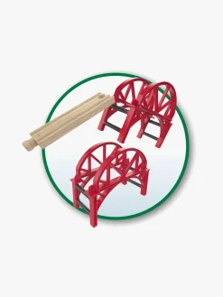 BRIO 33887 Togbane Løft & læs med lagerbygning