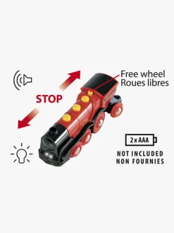 BRIO World 33592 Flot Rødt Lokomotiv B/O