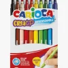 Carioca Fiberpenne Creatip 10-pak