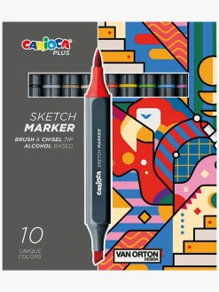 Carioca PLUS Illustration Markers 10-pak